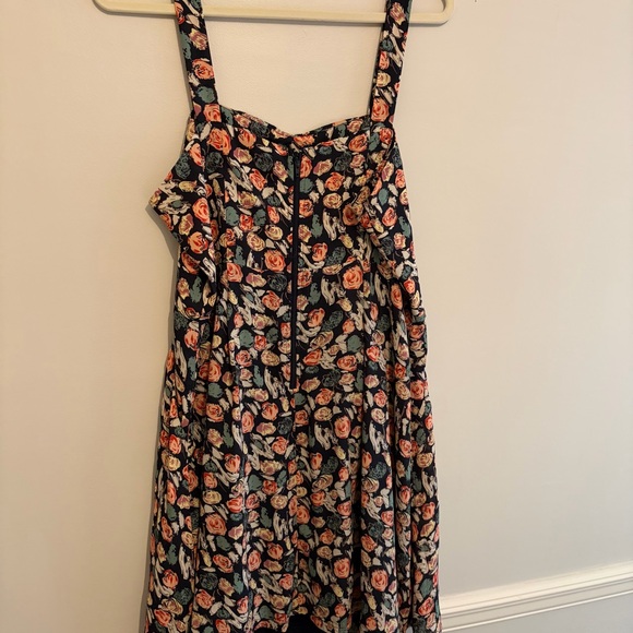 Forever 21 Floral Pocket dress Sz 1x 14 16 - Picture 5 of 12